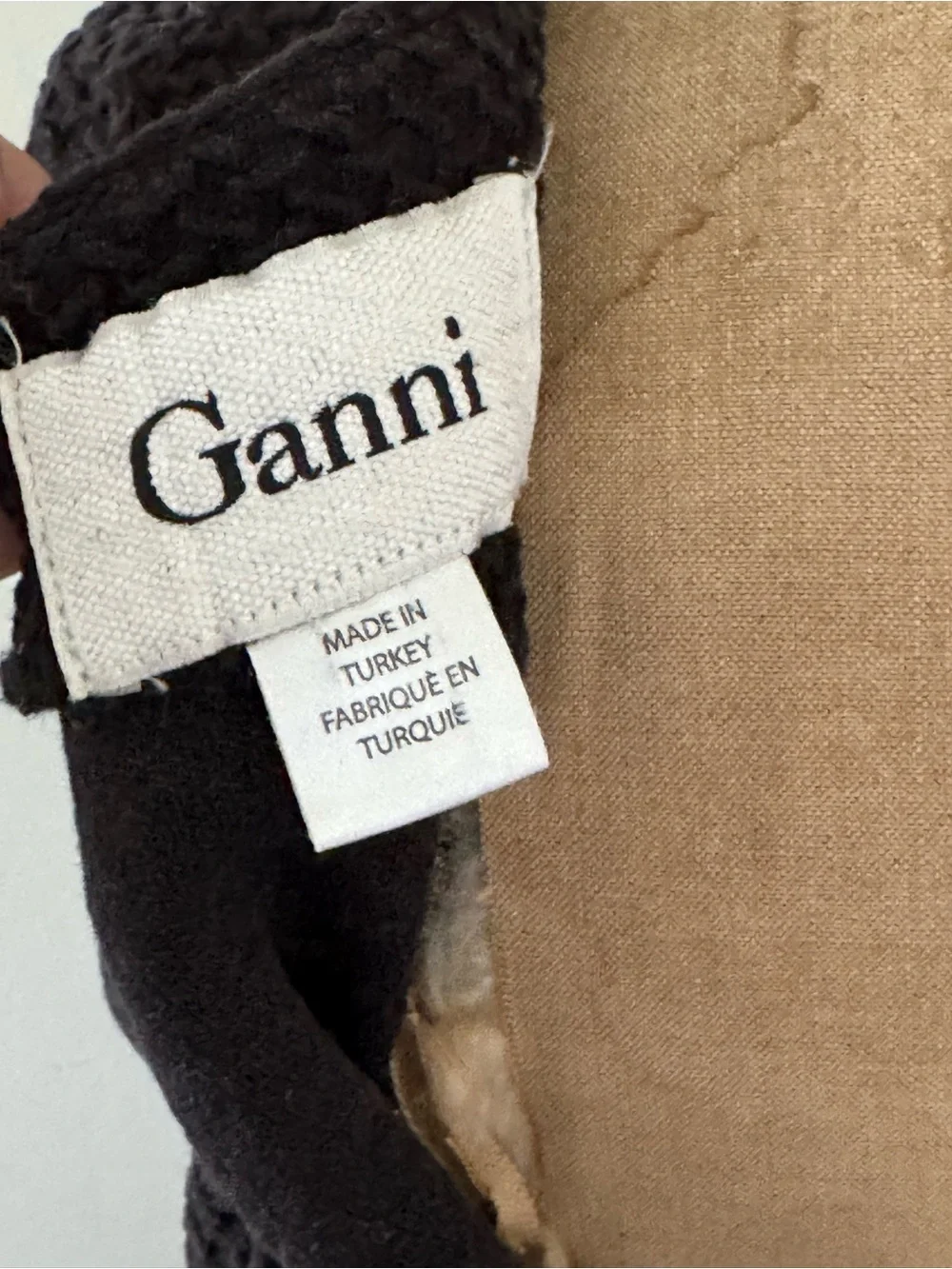 Ganni pinnacle black